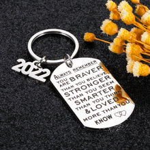 Load image into Gallery viewer, 2022 Graduation Gift for Him Her Inspirational Keychain Middle High School Graduation Gift for Students Boys Girls Kid Birthday Christmas Farewell Gifts for Daughter Son Nurse Friends Women Men
