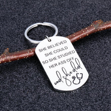 Load image into Gallery viewer, Nurse Appreciation Keychain GIFS for Women Graduation 2021 Birthday Xmas GIF for RN Nurses Nursing School Senior Students Masters Grads Nurse Day Quarantined Gratitude Key Chain for Her