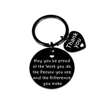 Load image into Gallery viewer, Coworker Appreciation Gifts for Colleague Boss Lady Keychain Inspirational Boss Day Birthday Gift for Leader Employee Farewell Retirement Gift for Nurse Teacher Volunteer Social Worker