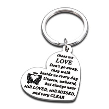 Load image into Gallery viewer, Memorial Sympathy Gifts Keychain for Loss of Dad Mom Son Daughter Bereavement Gift for Husband Wife Friend in Memory of Loss Grandpa Grandma Remembrance Kid Baby Loss Keepsake Jewelry