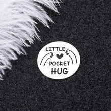 Load image into Gallery viewer, Double-Sided Pocket Heart Gifts for Him Her Boyfriend Gift Idea from Girlfriend I Love You Gifts for Husband Wife Couple Gift for Women Men Long Distance Relationship Keepsake Miss You Gifts