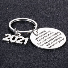 Load image into Gallery viewer, Christian Graduation Gifts Keychain for Him Her 2021 High School College Students Bible Verse Religious Inspirational 2021 Senior Master Graduation Gifts for Friends Nurse Daughter Son Christmas