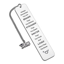 Load image into Gallery viewer, 2023 Graduation Gift for Him Her Christmas Gifts for Women Men Teenager Girls Boys Kids Inspirational Bookmark Middle High School Graduation Gifts for Daughter Son College Master Grads Nurse Friends