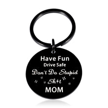 Load image into Gallery viewer, Don't Do Stupid Keychain for Son Daughter Funny Birthday Valentine Graduation Gag Gift for Boys Girls Teenager from Mom 16 Year-Old Going Away for New Driver Humor Christmas Stocking Stuffer for Kid