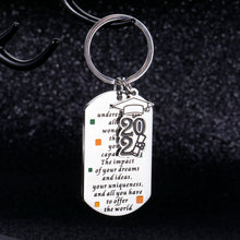 Load image into Gallery viewer, 2021 Graduation Keychain Gifts for Women Men Class of 2021 Students Daughter Son