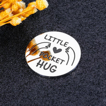 Load image into Gallery viewer, Double-Sided Pocket Heart Gifts for Him Her Boyfriend Gift Idea from Girlfriend I Love You Gifts for Husband Wife Couple Gift for Women Men Long Distance Relationship Keepsake Miss You Gifts