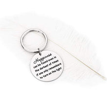 Load image into Gallery viewer, Graduation Gifts Keychain for Women Men Inspirational Gift for Friend Happiness Can Be Found Albus Dumbledore Inspired Perfect Present for Harry Potter Fans Graduation Birthday Christmas Gifts