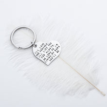 Load image into Gallery viewer, Mother Gifts Keycahin from Daughter Son Birthday Mother’s Day Christmas Valentine Mom Gifts Key Chain Charm Personalized Engraved I’ll Love You Forever for Mama Gifts from Kids