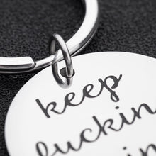 Load image into Gallery viewer, Inspirational Gifts Keychain for Women Men Christmas Birthday Back to School Gift for Best Friends Graduation Friendship Gift Keep Going for Graduates Nurses Lawers Boys Girls Key Chain Present