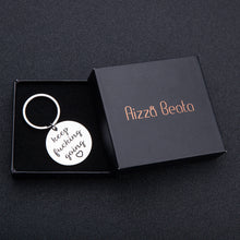 Load image into Gallery viewer, Inspirational Gifts Keychain for Women Men Christmas Birthday Back to School Gift for Best Friends Graduation Friendship Gift Keep Going for Graduates Nurses Lawers Boys Girls Key Chain Present