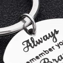 Load image into Gallery viewer, Inspirational Graduation Gifts Keychain for Women Men Class of 2020 Always Remember You Are Braver Stronger Smarter And Loved Key Chain Gift for Daughter Son Graduates Birthday Present for Him Her