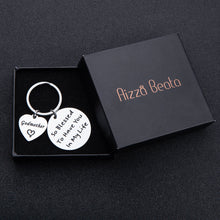 Load image into Gallery viewer, Godmother Gifts Keychain Religious Jewelry Baptism Thank You Gift Birthday Stocking Stuffer for Beloved Godmother from Godson Goddaughter So Blessed to Have You in My Life