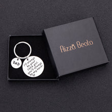 Load image into Gallery viewer, Fathers Day Gifs for Dad Keychain from Daughter I’ll Always be Your Little Girl Birthday Gif for Daddy Father in Law Father of The Bride XMAS Keyring Present from Kids for Men Him