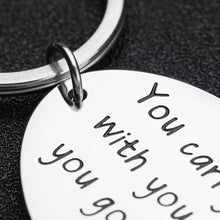 Load image into Gallery viewer, Couple Keychain Valentines Day Gift for Boyfriend Girlfriend Birthday Wedding Anniversary for Husband Wife Long Distance Relationship Christmas Stocking Stuffer for Couples Lovers Him Her
