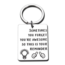 Load image into Gallery viewer, Inspirational Birthday Keychain Gifts for Women Men Friends Girfriends Boyfriends Daughter Son Graduation Thank You Goodbye Gifts for Colleague Coworkers Boss BFF Valentines Day for Wife Husabnd