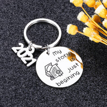 Load image into Gallery viewer, Graduation Gifts Keychain for Him Her Students Masters Class of 2021 Inspirational College Middle High School Graduates Gifts for Friends Daughter Son Nurses Senior Grads Christmas Gift for Boys Girls
