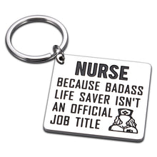 Load image into Gallery viewer, Nurse Appreciation Keychain Gifts for Women Him Her Nurse Day Week Graduation Birthday Gifts for Nursing Medical School Students Thanksgiving Christmas Nurse Practitioner RN LPN Present
