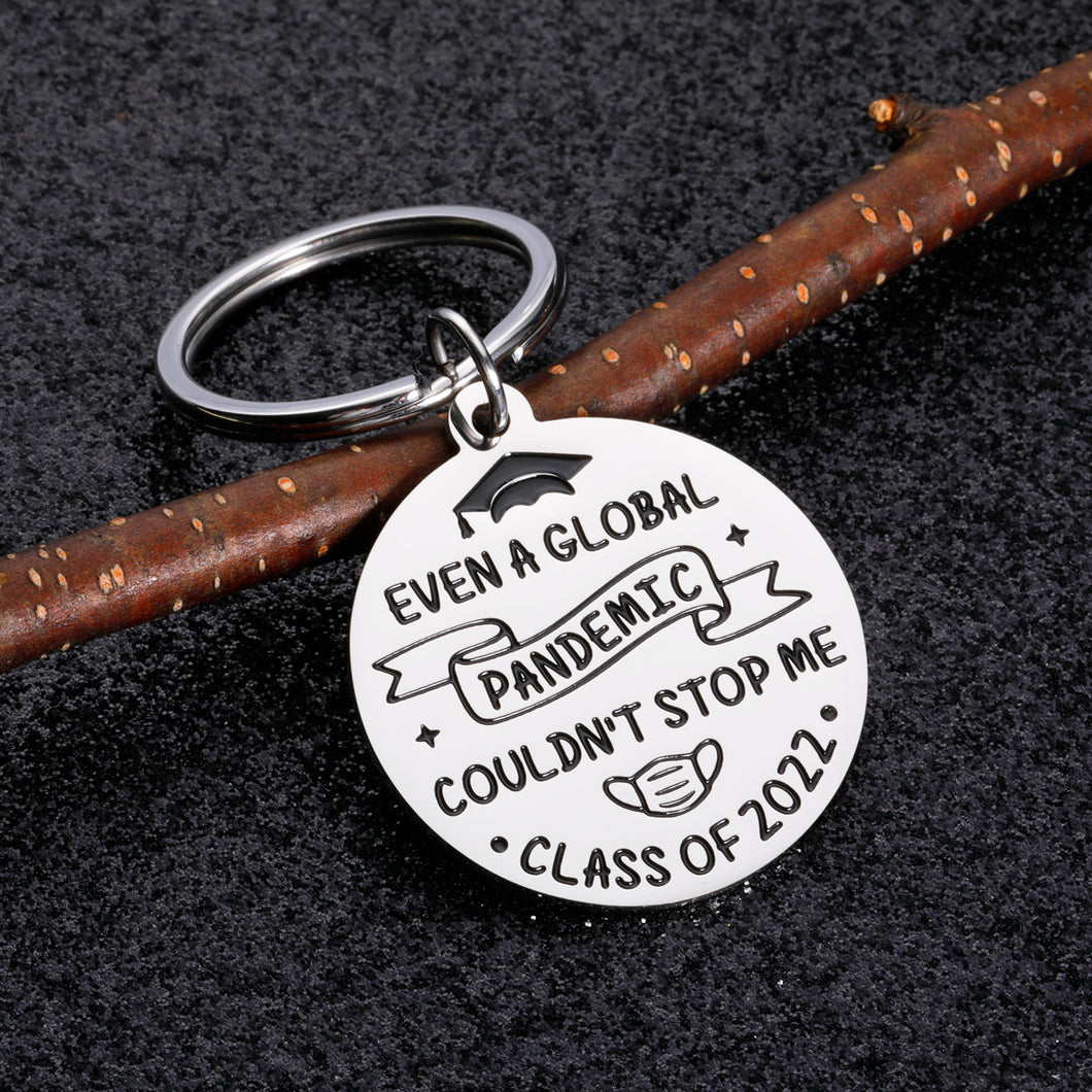 Funny Inspirational Graduation Gifts Class of 2022 Keychain for Him Her Middle High School College Students Graduation Gift for Women Men Nurses Master Senior Gift for Daughter Son Boys Girls Friends
