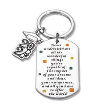 Load image into Gallery viewer, 2021 Graduation Keychain Gifts for Women Men Class of 2021 Students Daughter Son
