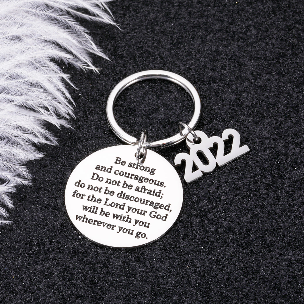 Graduation Gifts Christian Keychain for Him Her 2022 High School College Students Daughter Son Bible Verse Religious Inspirational 2022 Master Graduation Gifts for Friends Nurse Birthday Christmas