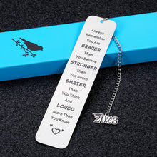 Load image into Gallery viewer, 2023 Graduation Gift for Him Her Christmas Gifts for Women Men Teenager Girls Boys Kids Inspirational Bookmark Middle High School Graduation Gifts for Daughter Son College Master Grads Nurse Friends
