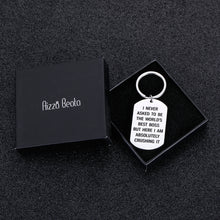 Load image into Gallery viewer, Boss Appreciation Gifts Keychain for Birthday Men Women Leader Thank You Gift asked to Be The World’s Best Boss Mentor Bosses Day from Coworker Colleague Retirement Leaving Present for supervisor
