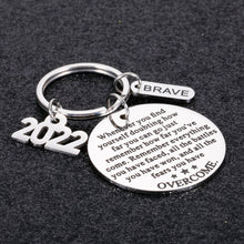 Load image into Gallery viewer, 2022 Inspirational Graduation Gifts Keychain for Women Men Middle High School College Students Graduation Gift for Him Her Daughter Son Nurses Master Senior Grad Gifts for Boys Girls Friends
