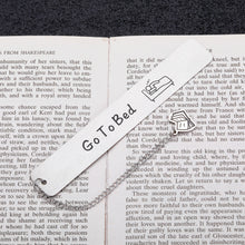 Load image into Gallery viewer, Stocking Stuffers for Boys Girls Book Lovers Funny Christmas Bookmark Birthday Graduation Gifts for Daughter Son Reader Friends Coworker Valentine Decision Maker Double-Sided for Girlfriend Boyfriend

