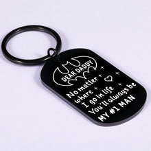 Load image into Gallery viewer, Fathers Day Keychain Dad Gifts for Daddy Father from Daughter Son Birthday Valentine Christmas Gift for Men Stepdad New Dad Wedding Anniversary for Husband from Wife Kids Stocking Stuffers
