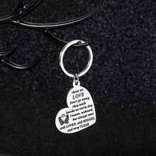 Load image into Gallery viewer, Memorial Sympathy Gifts Keychain for Loss of Dad Mom Son Daughter Bereavement Gift for Husband Wife Friend in Memory of Loss Grandpa Grandma Remembrance Kid Baby Loss Keepsake Jewelry

