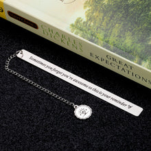 Load image into Gallery viewer, Book Lovers Gift for Women Men Inspirational Bookmark 2023 Graduation Birthday Valentine Gifts for Friends Book Nerd Teen Girls Boys Daughter Son Teacher Christmas Bookmark Gift for Coworker Boss
