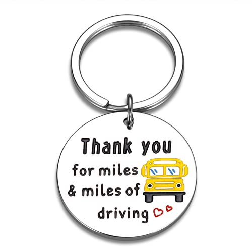 Bus Driver Appreciation Gift for Men Women Thank You Christmas Birthday Gifts for Kindergarten Primary School Driver from Kids Students 2023 Graduation Back to School Keepsake for Him Her Retirement