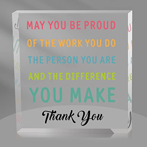 Retirement Gifts For Women Employee Appreciation Gifts Thanksgiving Gifts  For Women Coworker Staff Gift Desk Decorative Sign For Home Office for