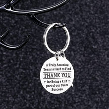 Load image into Gallery viewer, Thank You Office Gifts for Coworker Colleagues Women Men Birthday Boss Day Christmas Employee Appreciation Gift Keychain for Leader Mentor Team Members Staff Friend Retirement Goodbye Leaving Away
