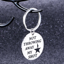 Load image into Gallery viewer, Hamilton Musical Inspirational Gifts Keychain for Women Men Friends Theatre Merchandise Keepsake for Fans Teen Girls Boys Broadway Musical Keyring for Musical Lover Birthday Christmas Souvenirs
