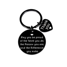 Load image into Gallery viewer, Coworker Appreciation Gifts for Colleague Boss Lady Keychain Inspirational Boss Day Birthday Gift for Leader Employee Farewell Retirement Gift for Nurse Teacher Volunteer Social Worker
