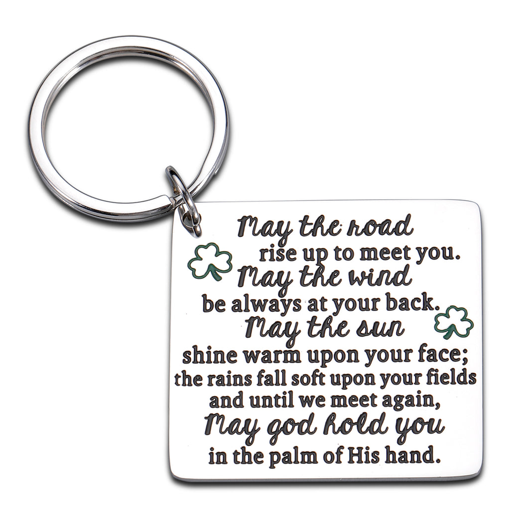 Inspirational Christian Gifts for Women Men Christmas Saint Patrick's Irish Gifts for Friends Irish Prayer Irish Blessing Gifts for Daughter Son Easter Birthday Stocking Stuffers for Coworker Leaving