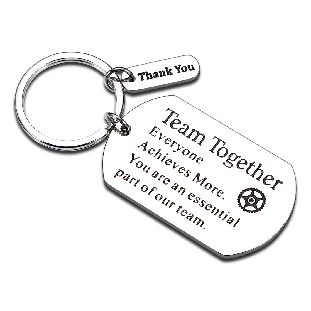Coworker Friends Thank You Gifts for Boss Colleague Inspirational Birthday Leaving Away Farewell Retirement Appreciation Keychain Gift for Coworker Mentor Teacher Employee Office Holiday Christmas