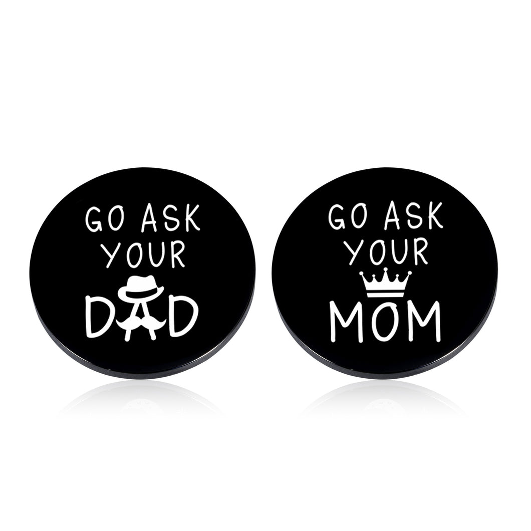 Funny Stocking Stuffers for Teen Boys Girls Kids from Mom Dad Birthday Christmas Gifts Decision Coin for Daughter Son Children Baby Cute Double-Sided Decision Gift for Him Her Teenagers