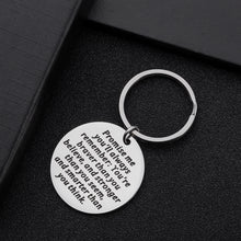 Load image into Gallery viewer, Inspirational Graduation Keychain for Class 2021 Gift for Women Men Best Friends Always Remember You are Braver Than You Believe Birthday for Teen Girls Boys Students Nurse Gift from Teachers
