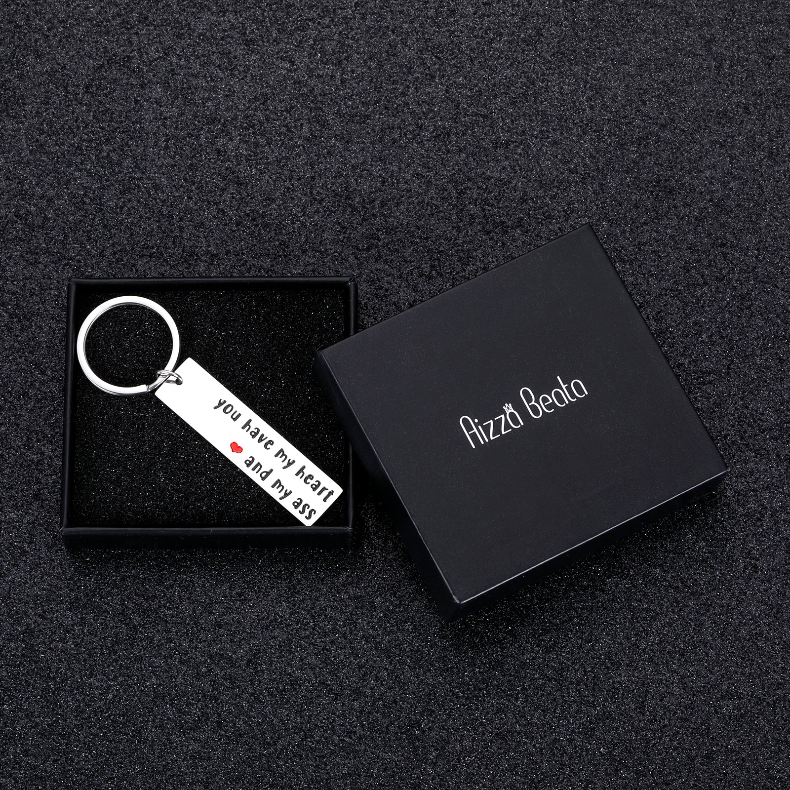 Aizza Beata Personalized Keychain Gifts for Husband Men