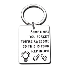 Load image into Gallery viewer, Inspirational Birthday Keychain Gifts for Women Men Friends Girfriends Boyfriends Daughter Son Graduation Thank You Goodbye Gifts for Colleague Coworkers Boss BFF Valentines Day for Wife Husabnd
